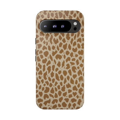 Leopard Print Tough Phone Case — Slim Protective Animal Pattern