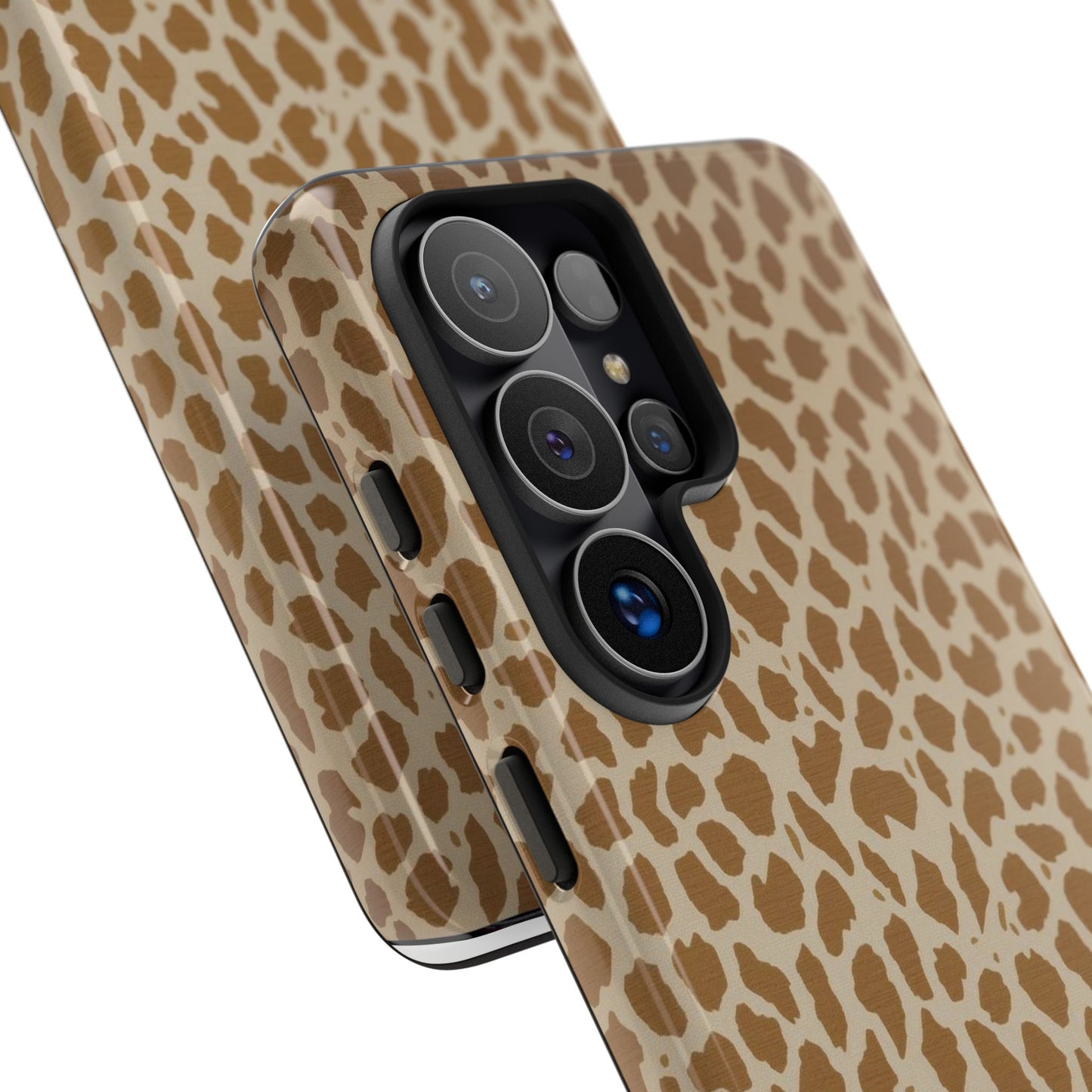 Leopard Print Tough Phone Case — Slim Protective Animal Pattern