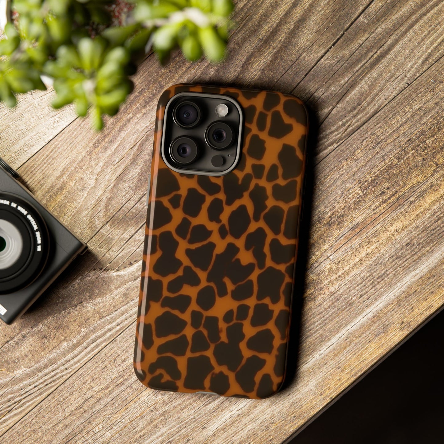 Leopard Print Tough Phone Case