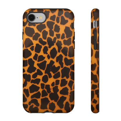 Leopard Print Tough Phone Case — Slim Protective iPhone Cover