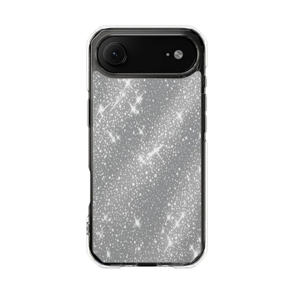 Clear Glitter Magnetic Phone Case — Sparkle Impact Protection