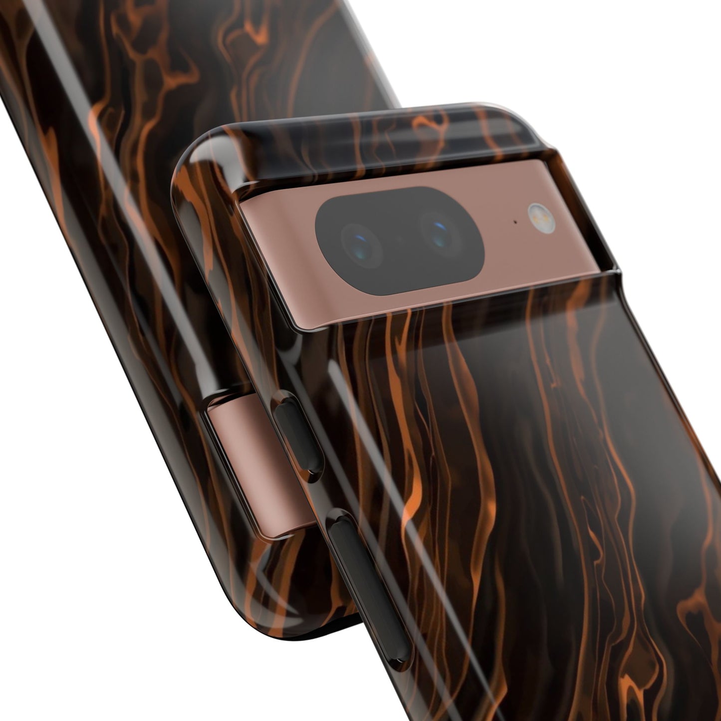 Copper Swirl Phone Case — Tough Protective iPhone Cover