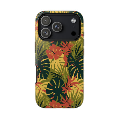 Tropical Hibiscus Phone Case — Durable Floral iPhone Protection