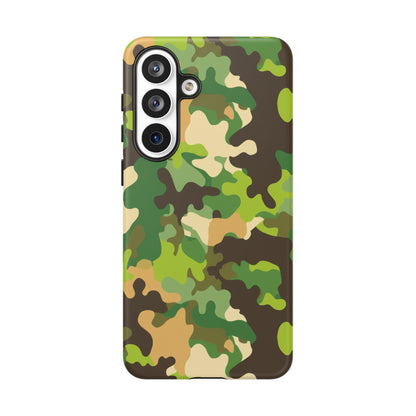 Camouflage Tough Phone Case — Military Camo Protective Cover