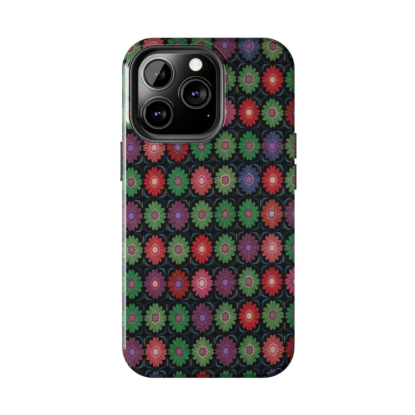 Copy of Floral Sunflower Tough Phone Case — Neutral Daisy Pattern Protective Cover