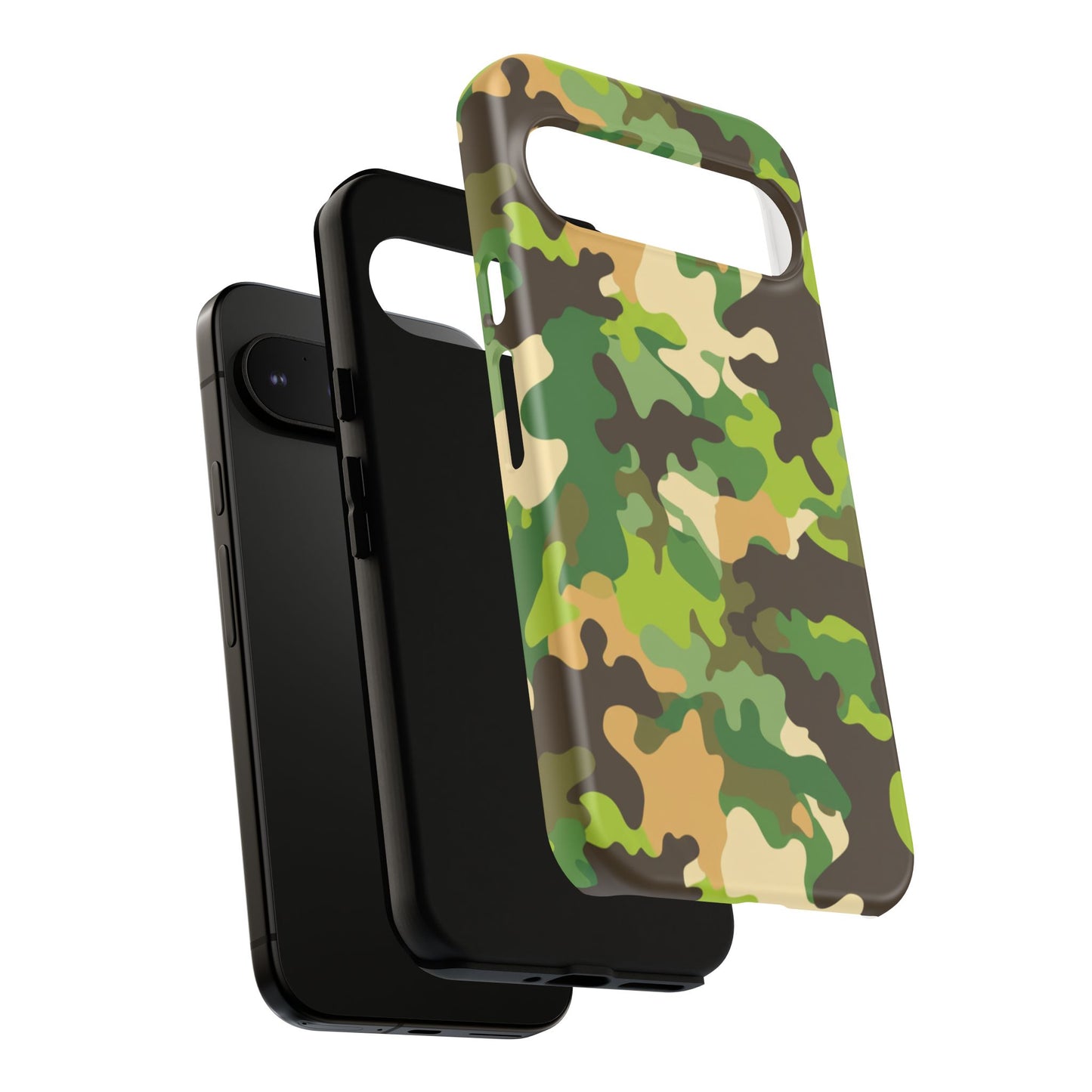 Camouflage Tough Phone Case — Military Camo Protective Cover