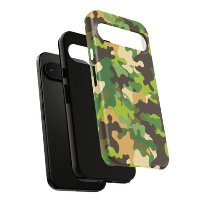 Camouflage Tough Phone Case — Military Camo Protective Cover