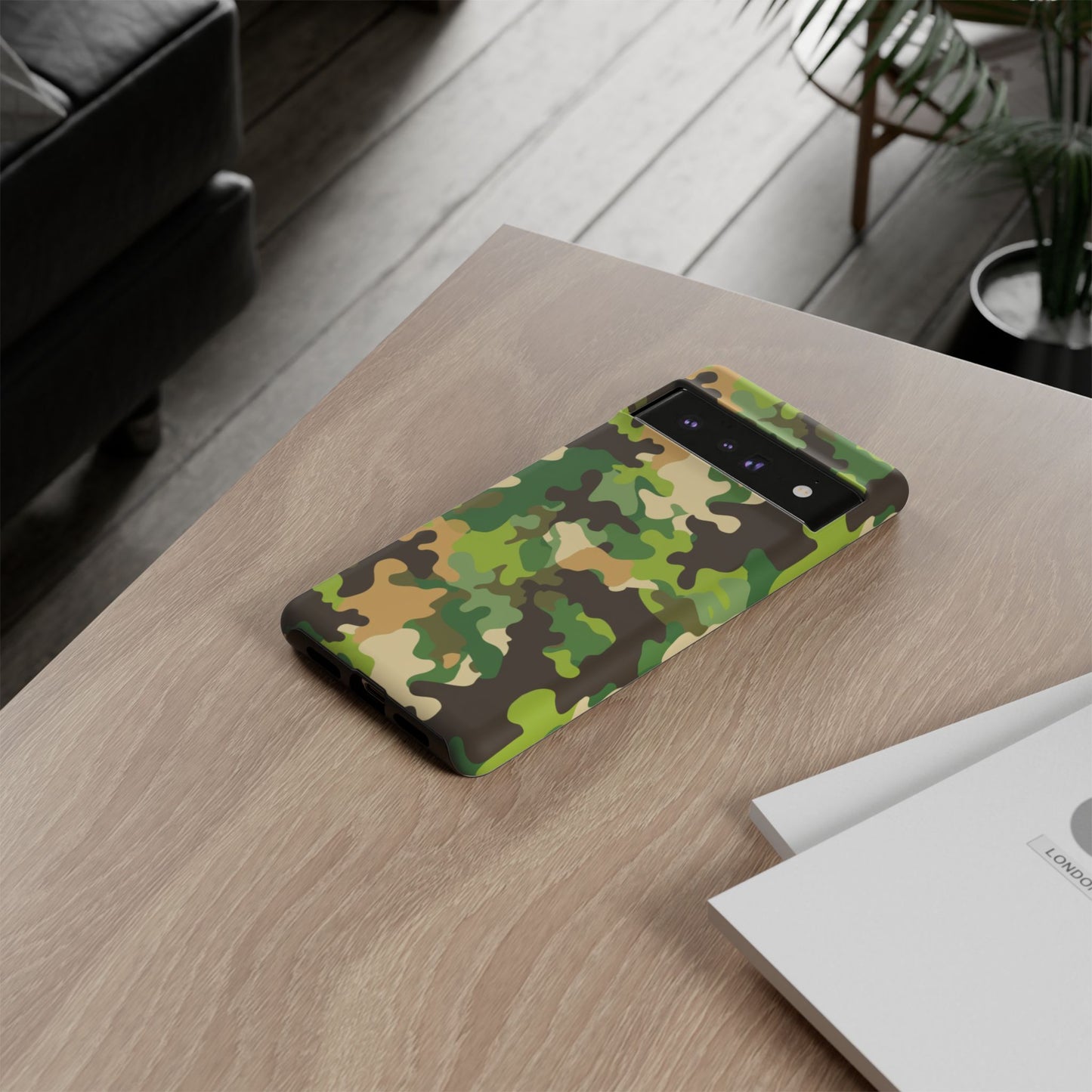 Camouflage Tough Phone Case — Military Camo Protective Cover