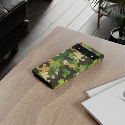 Camouflage Tough Phone Case — Military Camo Protective Cover