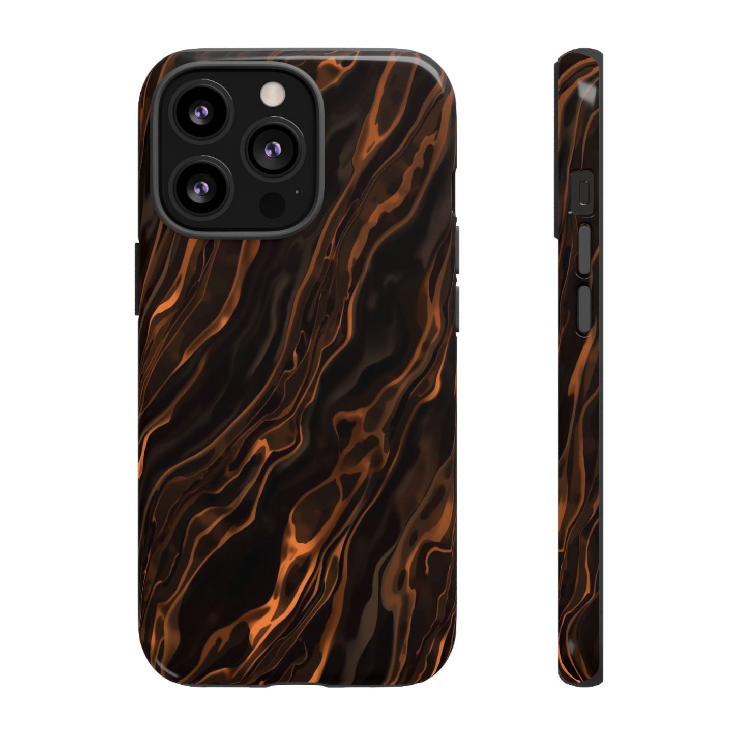Copper Swirl Phone Case — Tough Protective iPhone Cover