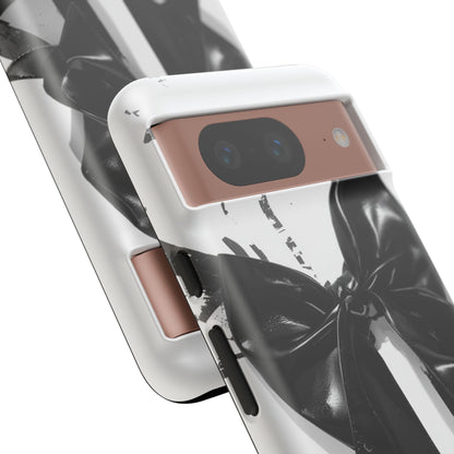 Phone Case — Black Bow Graphic Protective Cover