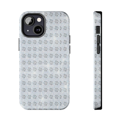 Tough Phone Case — Subtle floral Print Protective Cover