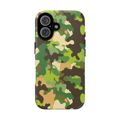 Camouflage Tough Phone Case — Military Camo Protective Cover
