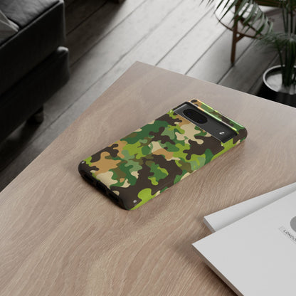 Camouflage Tough Phone Case — Military Camo Protective Cover