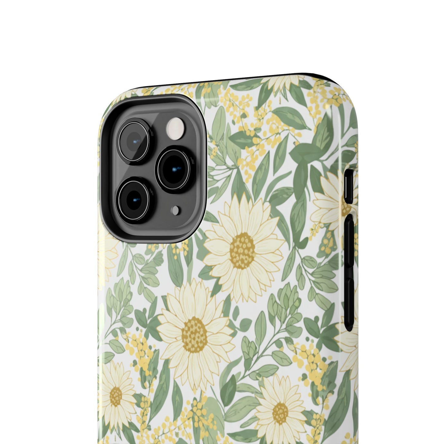 Daisy Meadow Tough Phone Case — Floral Protective Phone Cover