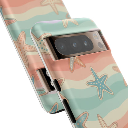 Starfish Wave Tough Phone Case — Pastel Beach Protective Cover