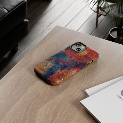 Retro Sunset Tough Phone Case