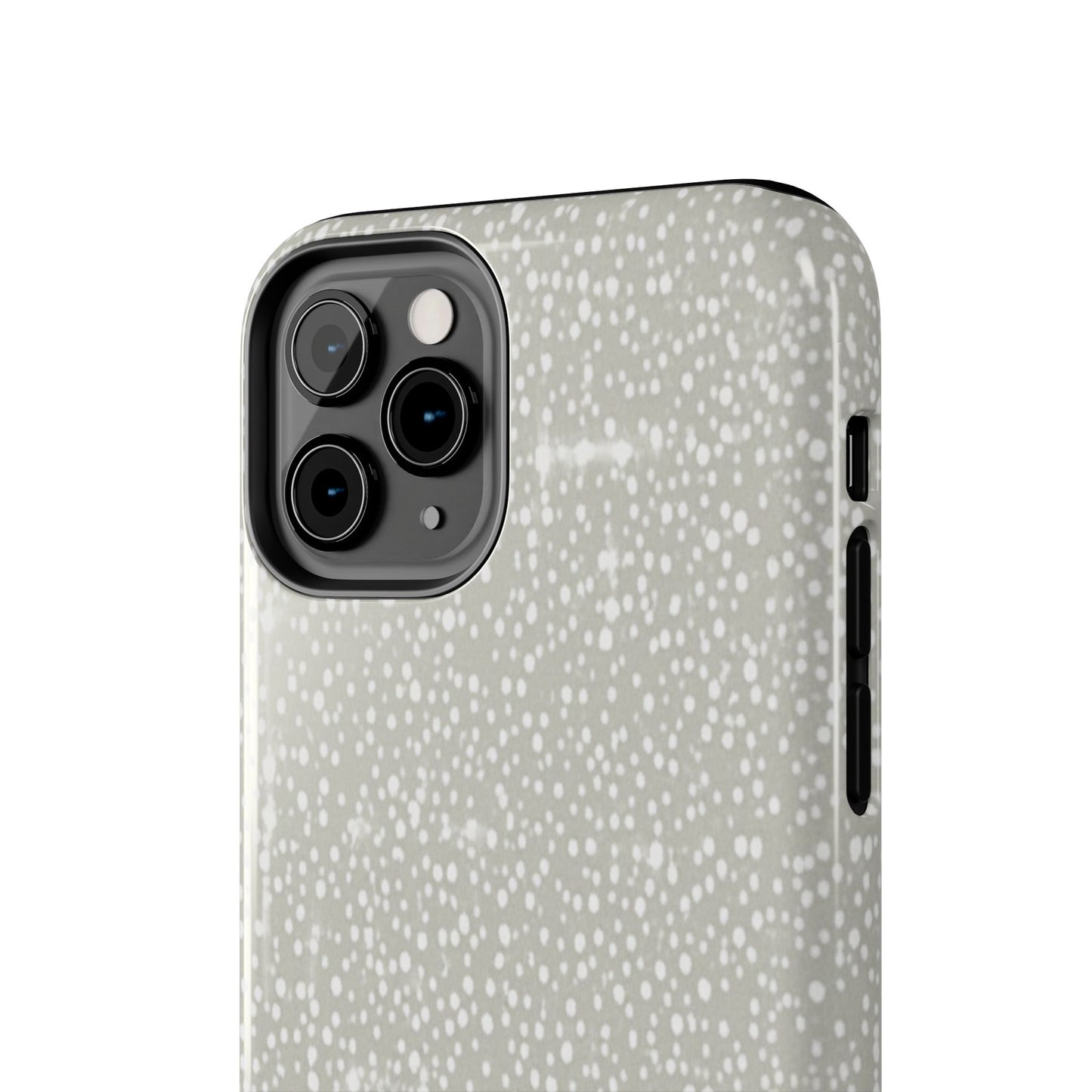 Speckled Gray Tough Phone Case — Protective Shockproof iPhone Cover