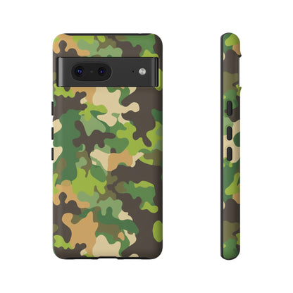 Camouflage Tough Phone Case — Military Camo Protective Cover