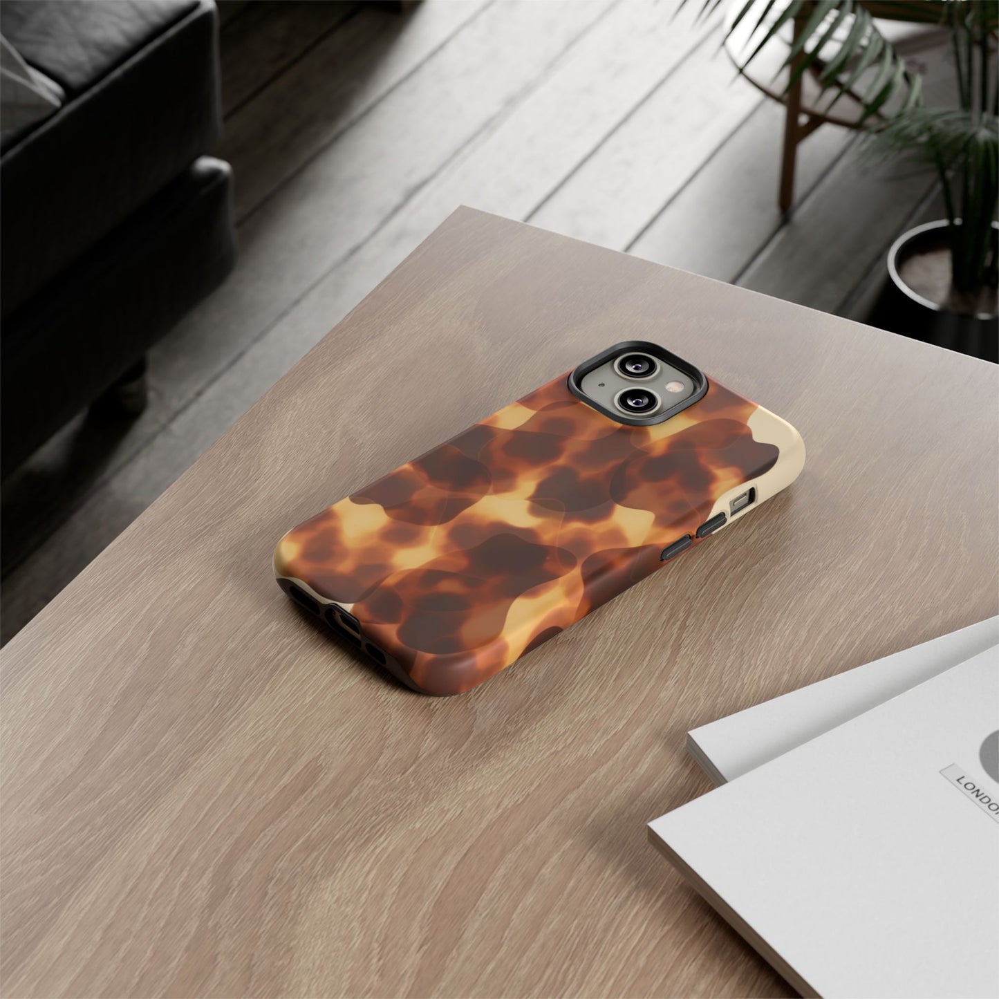 Tortoiseshell Phone Case — Tough Protective iPhone Cover