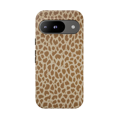 Leopard Print Tough Phone Case — Slim Protective Animal Pattern