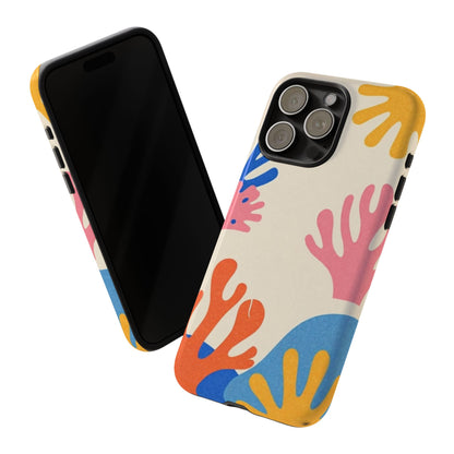 Tough Cases — Colorful Coral Pattern Phone Case