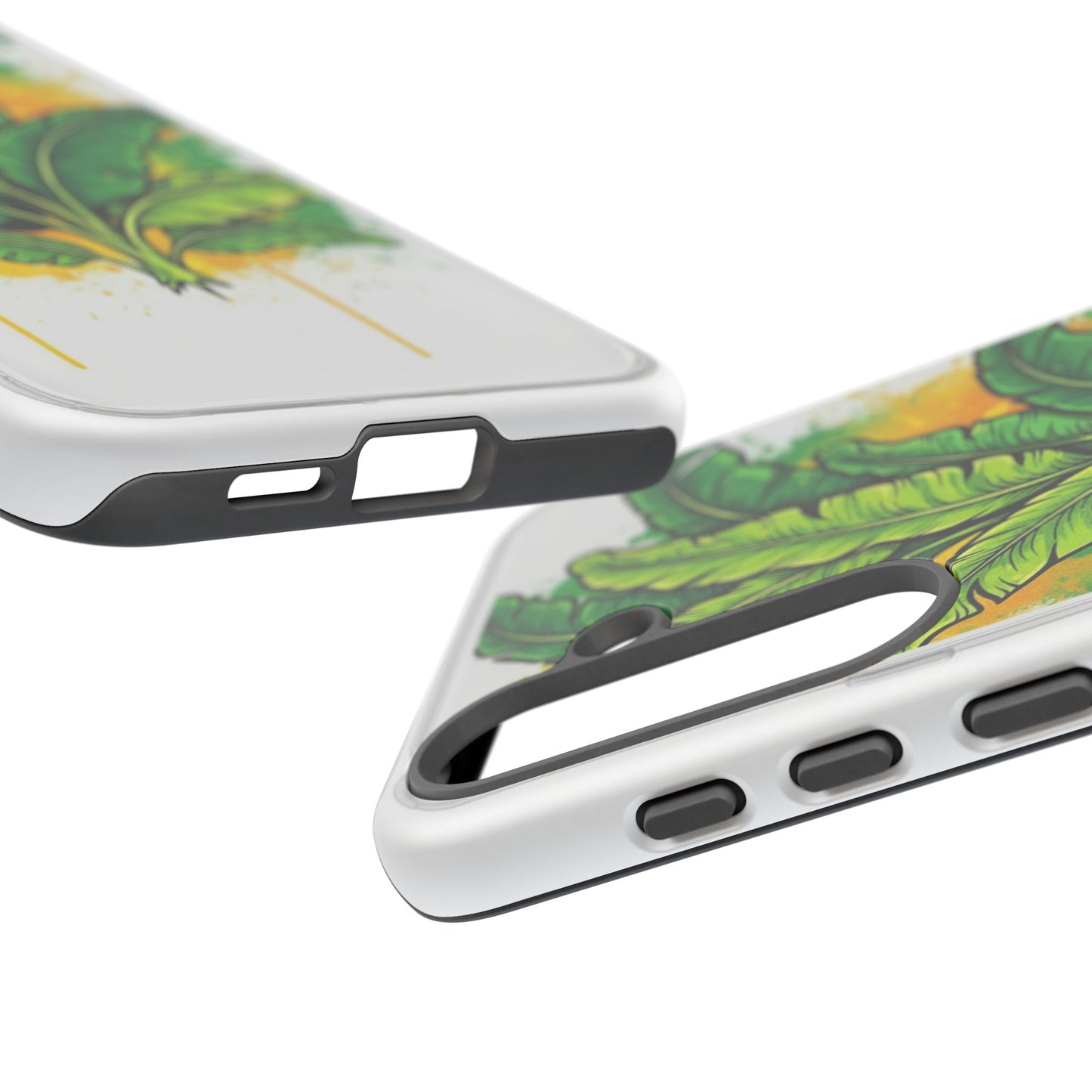 Tropical Banana Leaf Phone Case — Vibrant Green Plant Protector