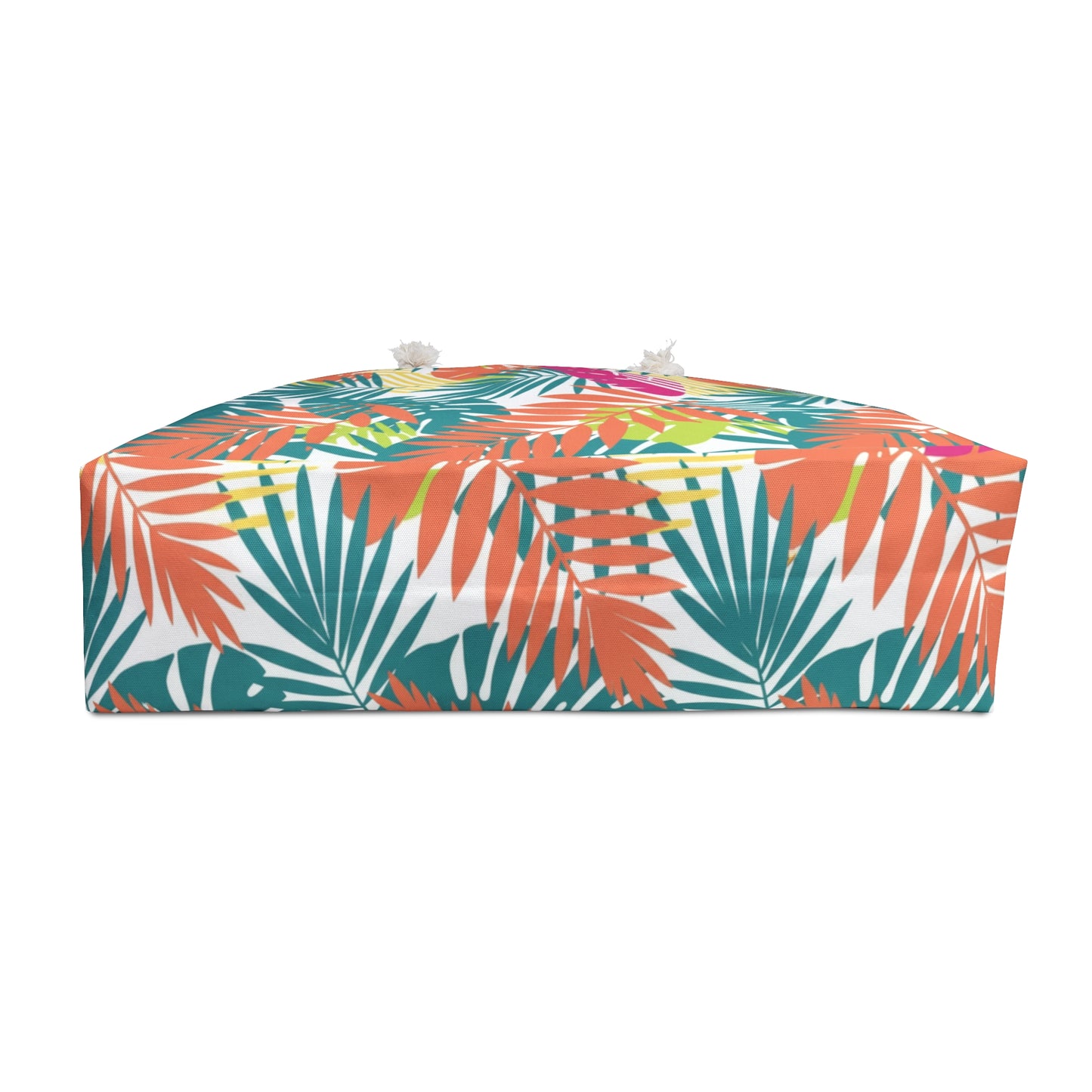Tropical Palm Weekender Bag — Colorful Leaf Travel Tote