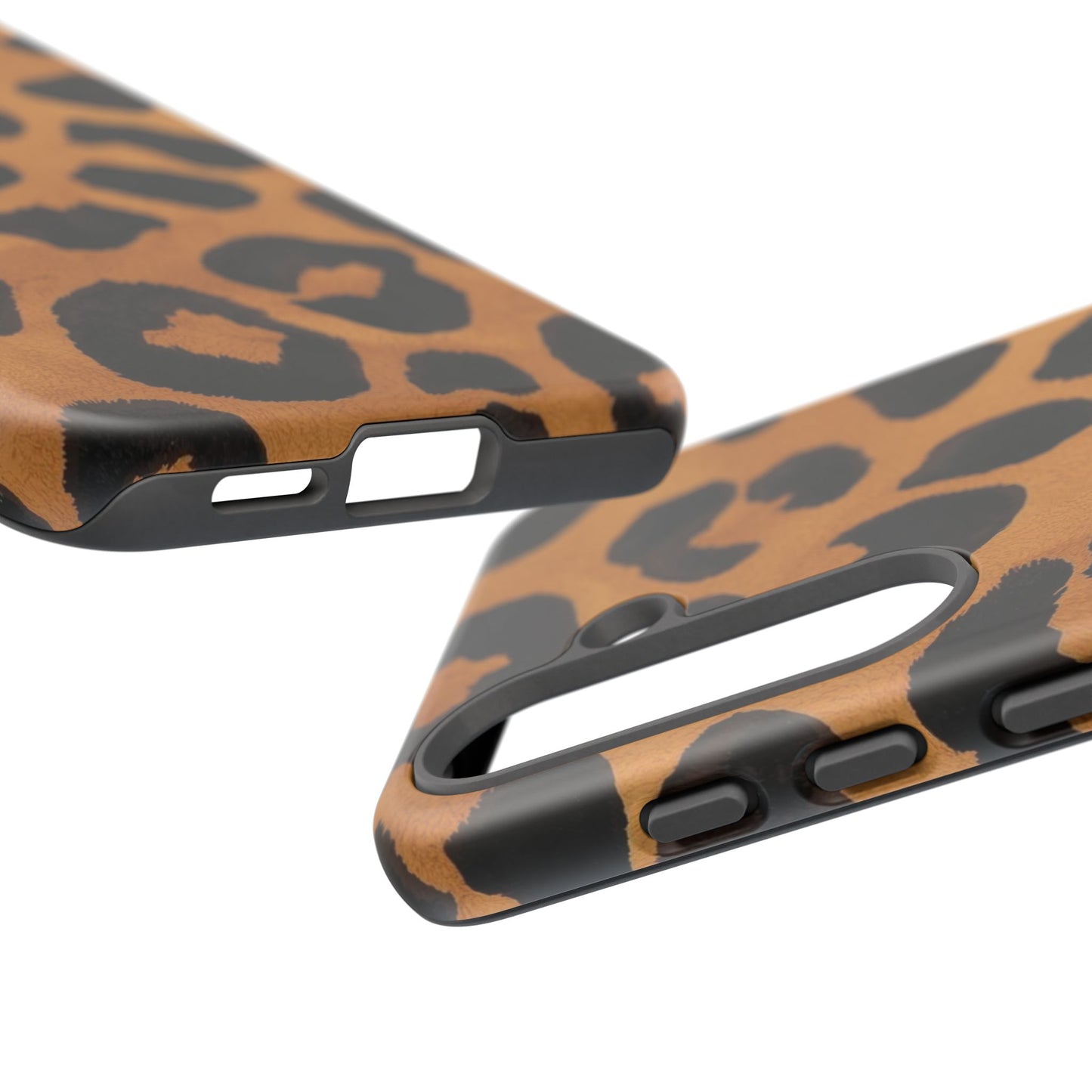 Leopard Print Tough Phone Case — Protective Animal Print iPhone Case