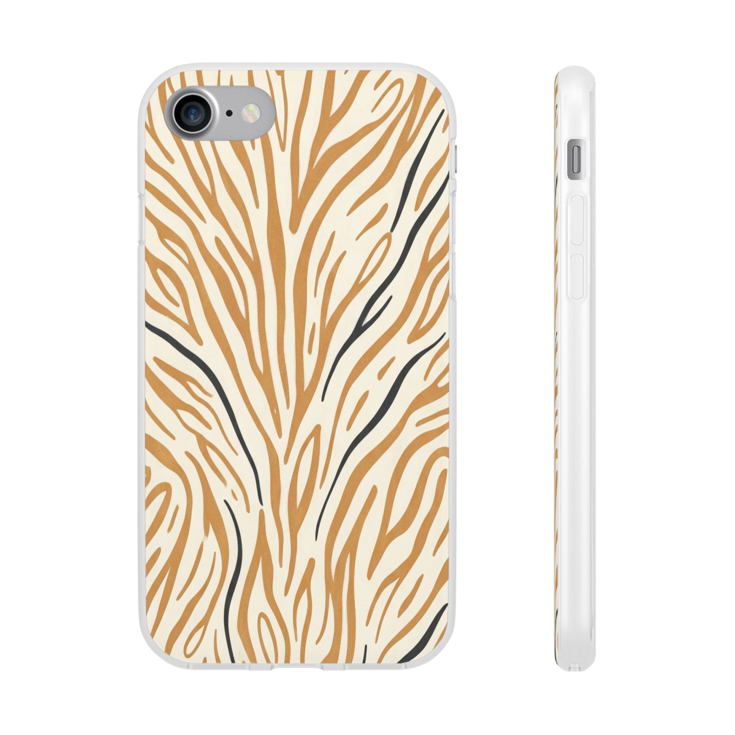 Pink Leopard Print Phone Case – Slim Flexible Protective Cover