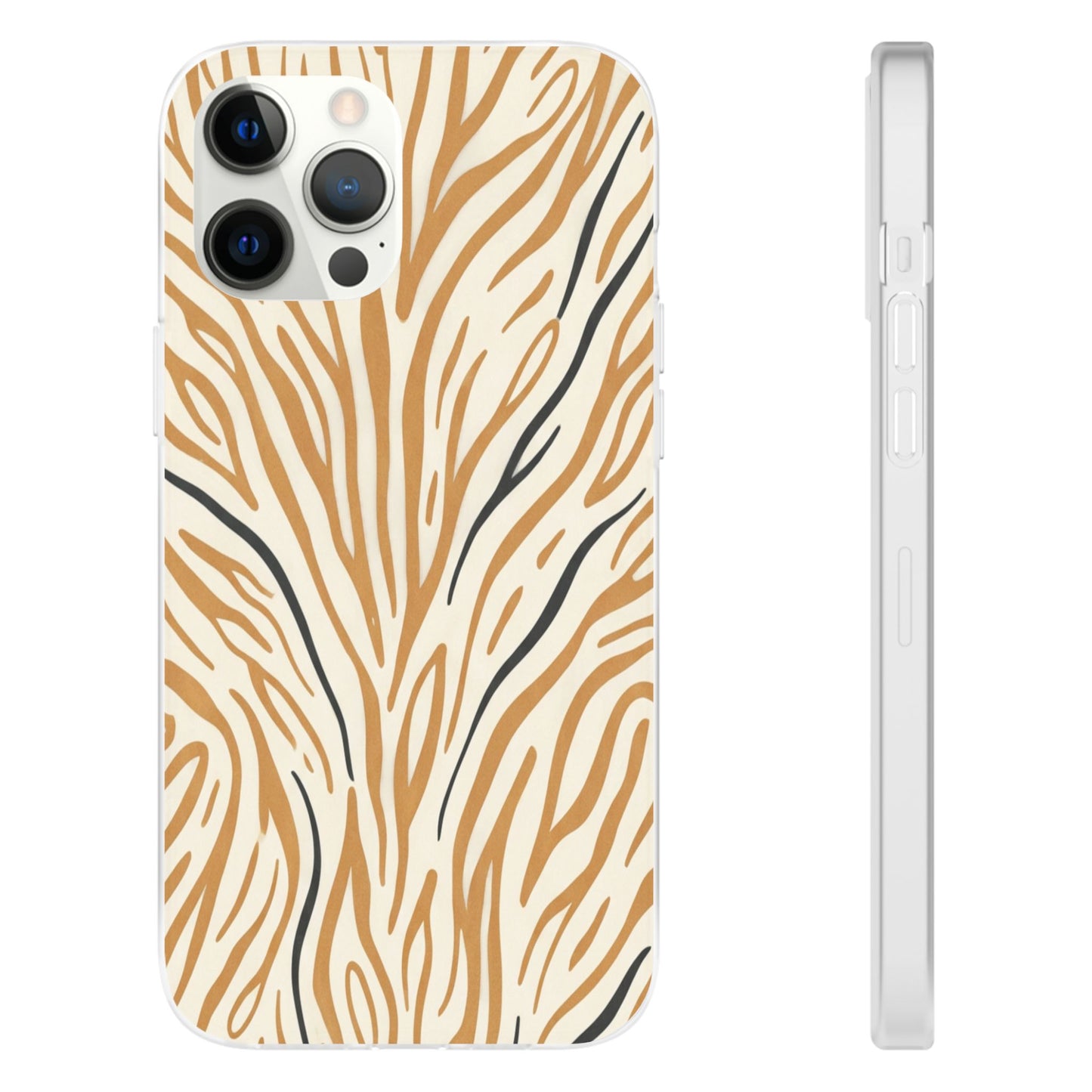 Pink Leopard Print Phone Case – Slim Flexible Protective Cover