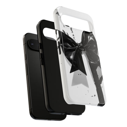 Phone Case — Black Bow Graphic Protective Cover