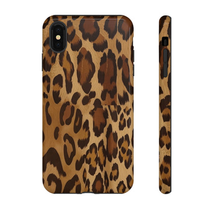 Leopard Print Tough Phone Case