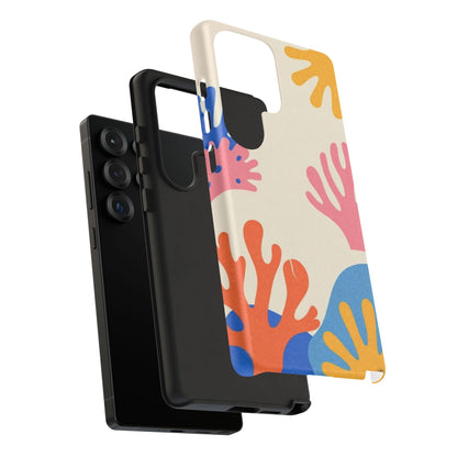 Tough Cases — Colorful Coral Pattern Phone Case