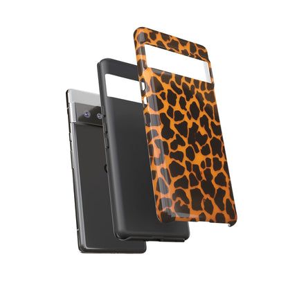 Leopard Print Tough Phone Case — Slim Protective iPhone Cover