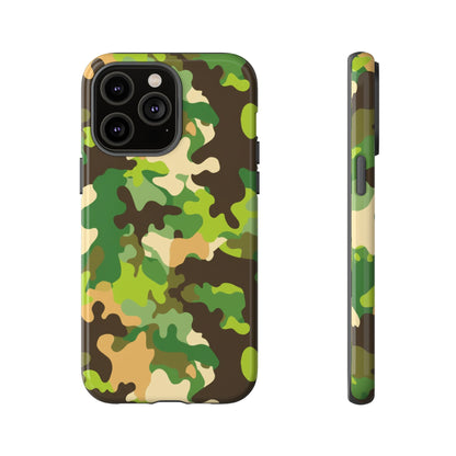 Camouflage Tough Phone Case — Military Camo Protective Cover