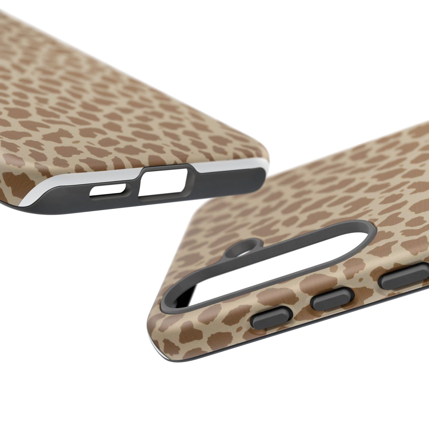 Leopard Print Tough Phone Case — Slim Protective Animal Pattern