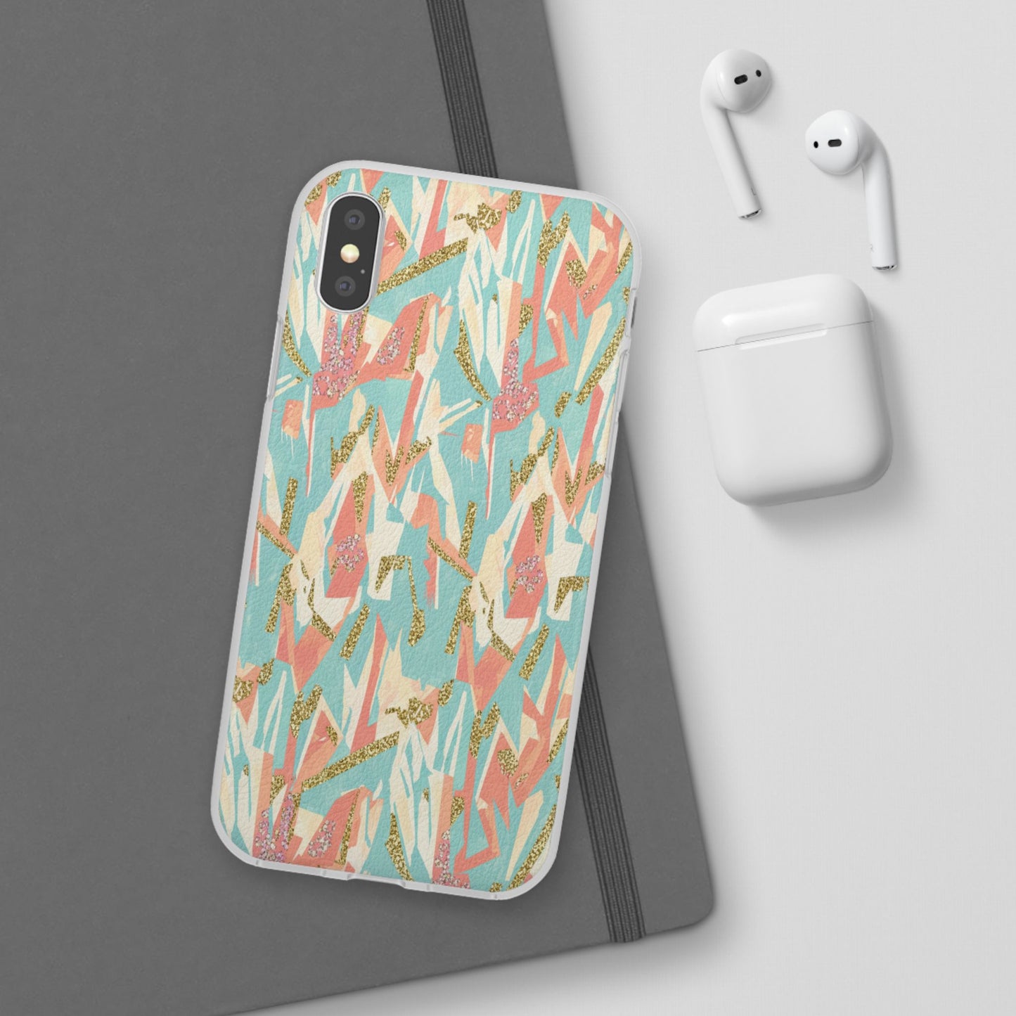 Pastel Abstract Floral Phone Case - Flexi Case