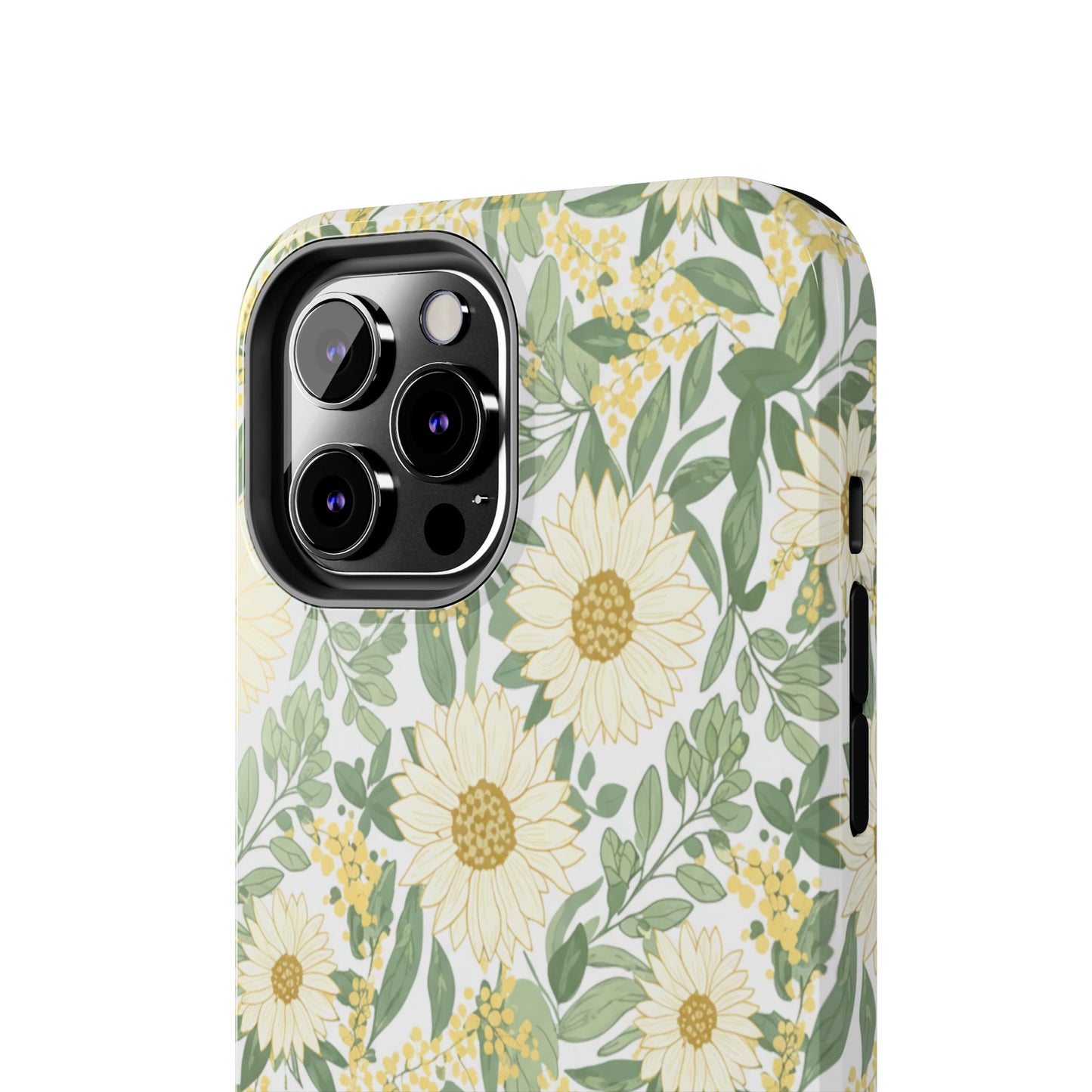 Daisy Meadow Tough Phone Case — Floral Protective Phone Cover