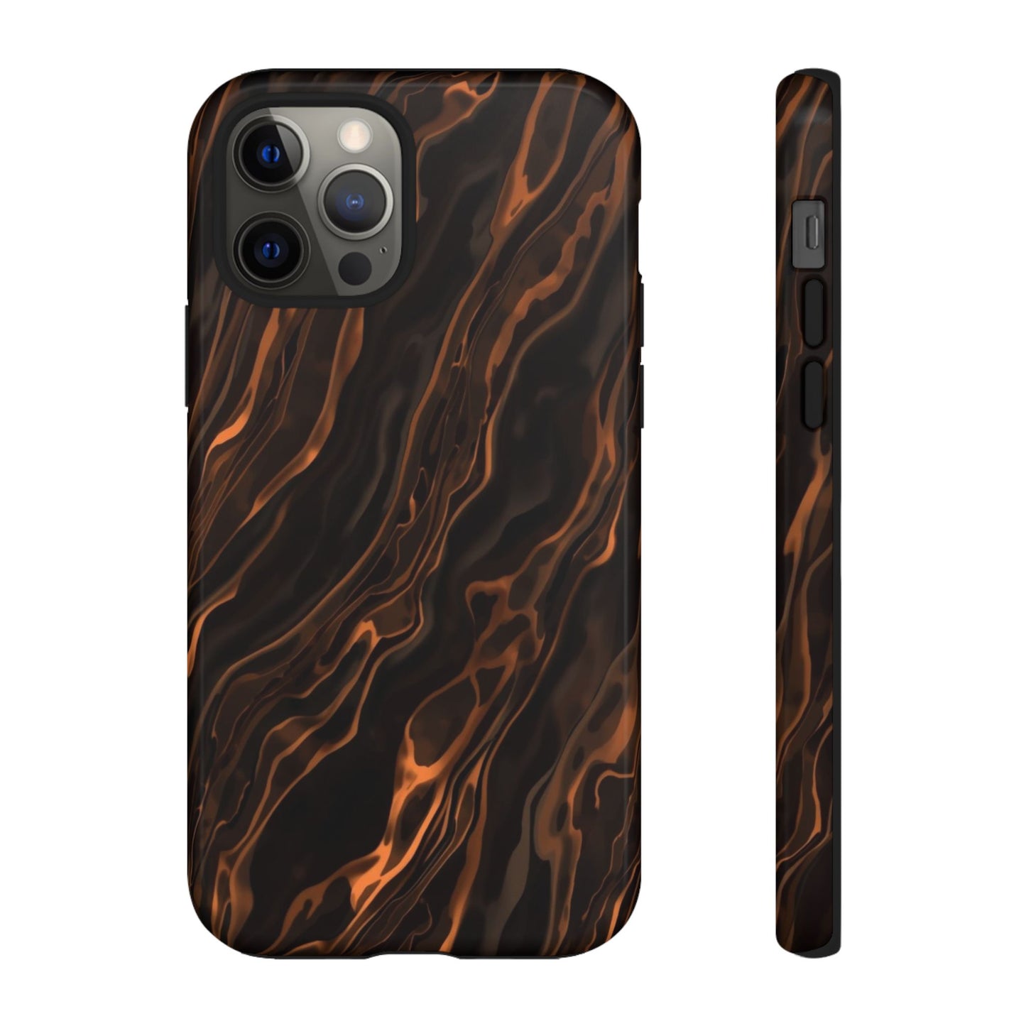 Copper Swirl Phone Case — Tough Protective iPhone Cover