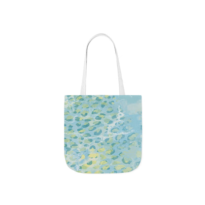 Blue Watercolor Seafoam Tote Bag