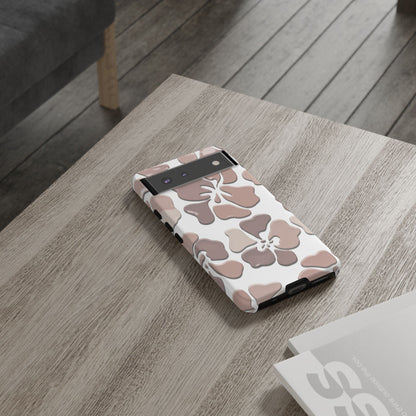 Tough Cases — Neutral Floral Tough Phone Case