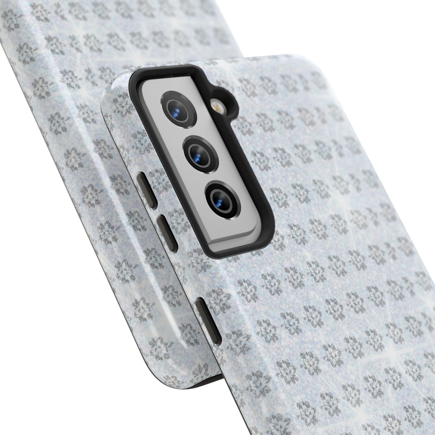 Tough Phone Case — Subtle floral Print Protective Cover