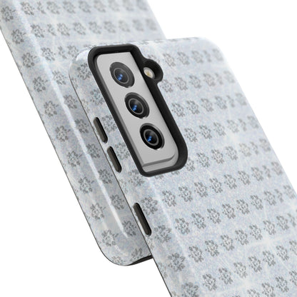 Tough Phone Case — Subtle floral Print Protective Cover