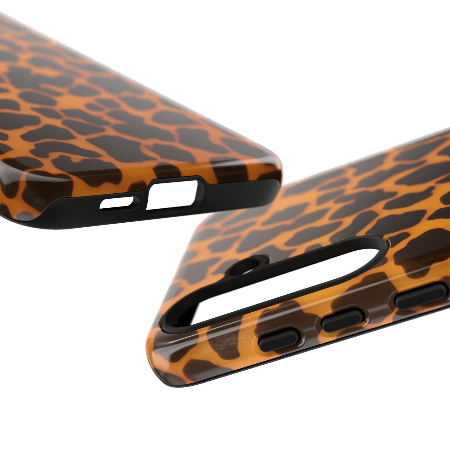 Leopard Print Tough Phone Case — Slim Protective iPhone Cover