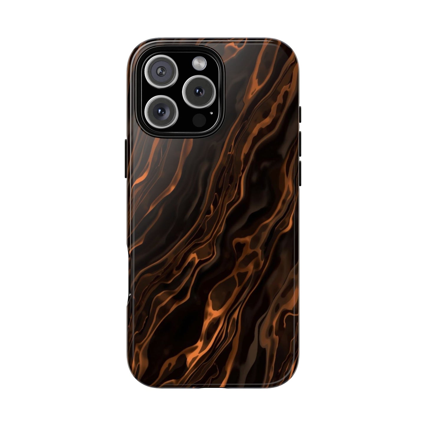 Copper Swirl Phone Case — Tough Protective iPhone Cover