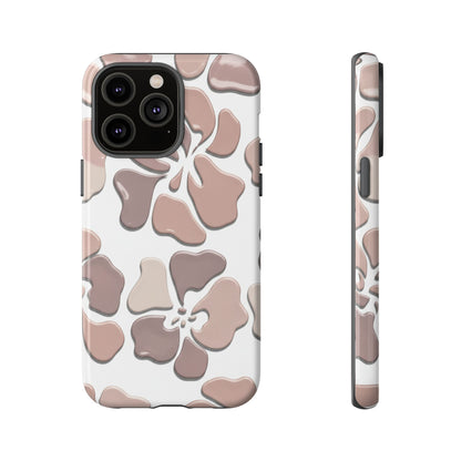 Tough Cases — Neutral Floral Tough Phone Case