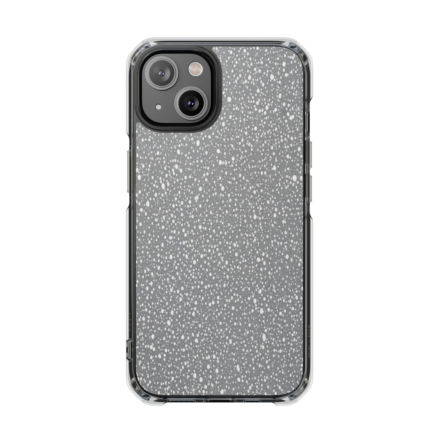 Clear Magnetic Impact Phone Case — Sparkle Glitter Protective Cover