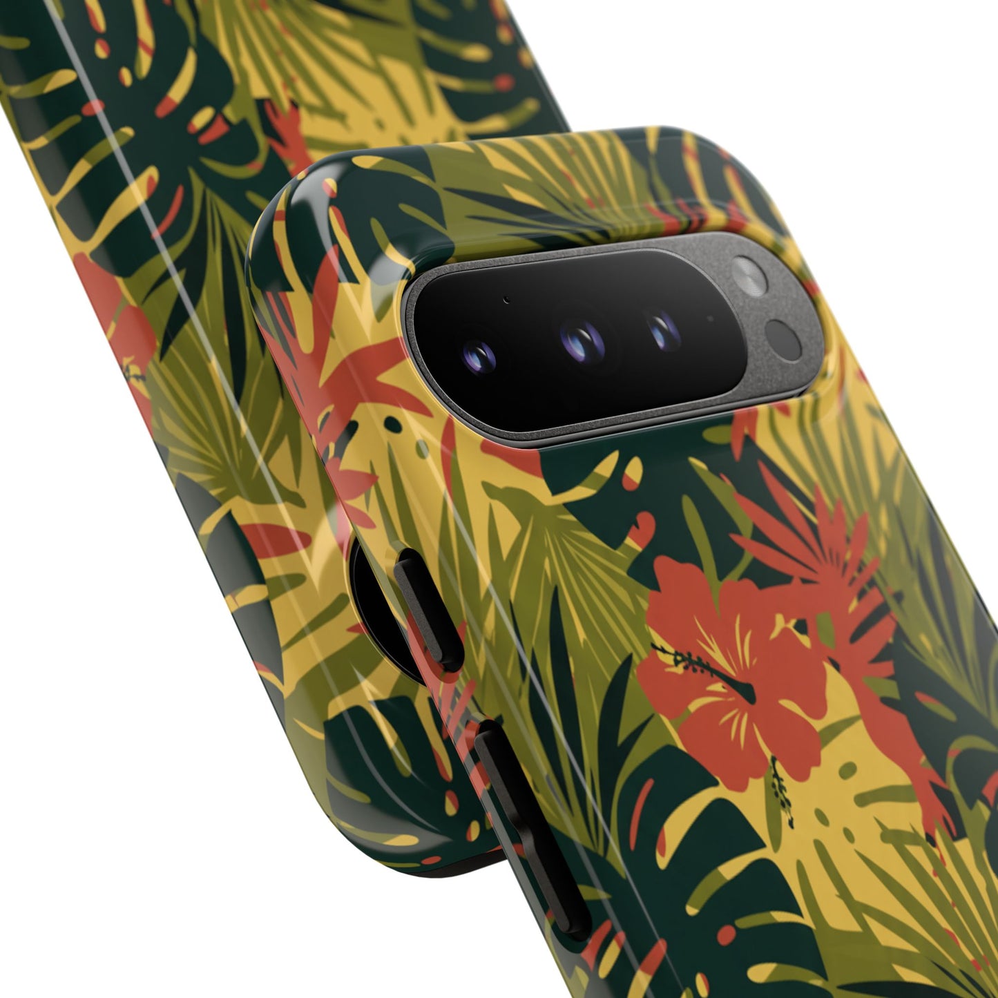 Tropical Hibiscus Phone Case — Durable Floral iPhone Protection