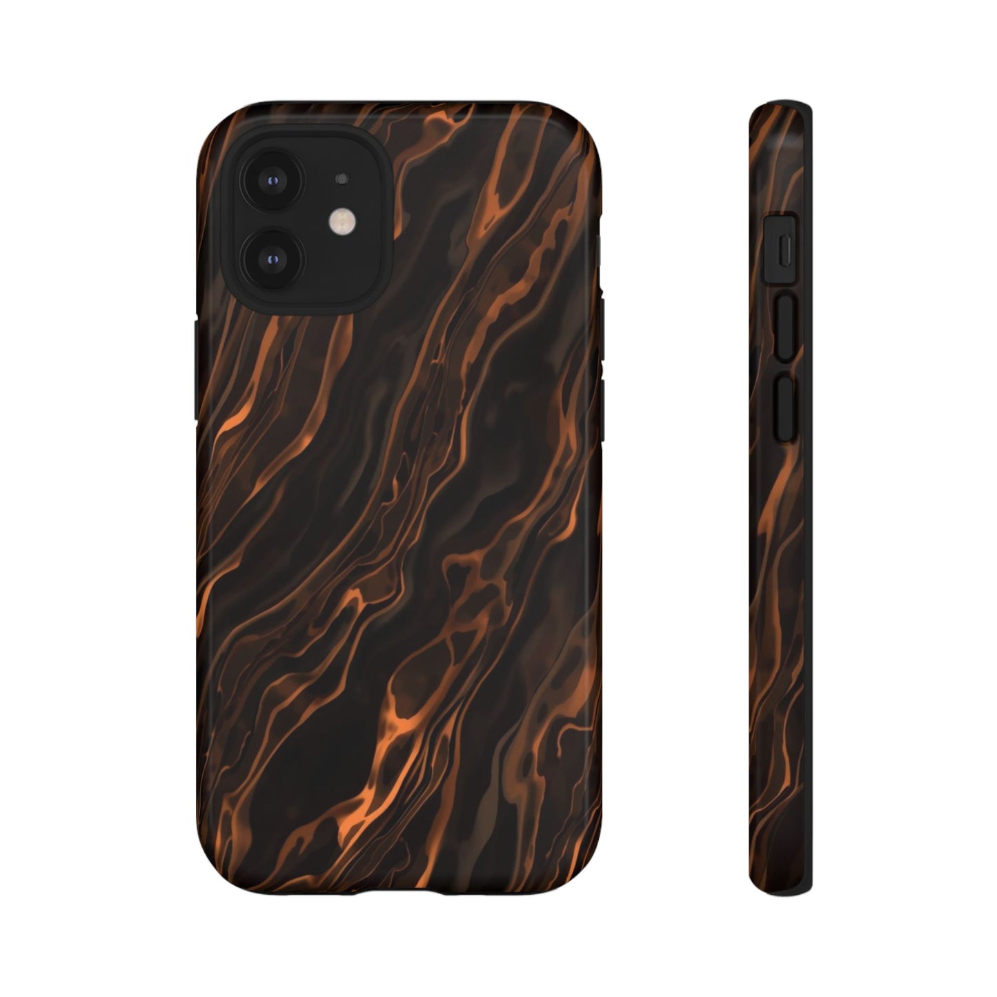 Copper Swirl Phone Case — Tough Protective iPhone Cover